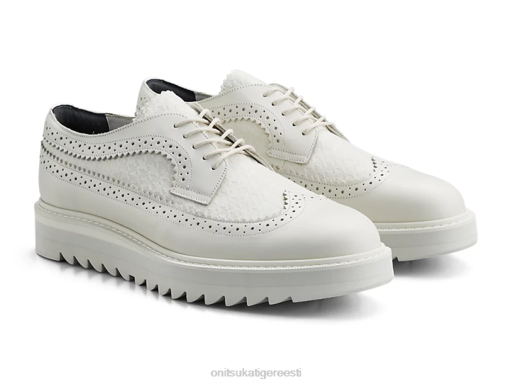 unisex valge Onitsuka Tiger brogue kingad 4FRB216