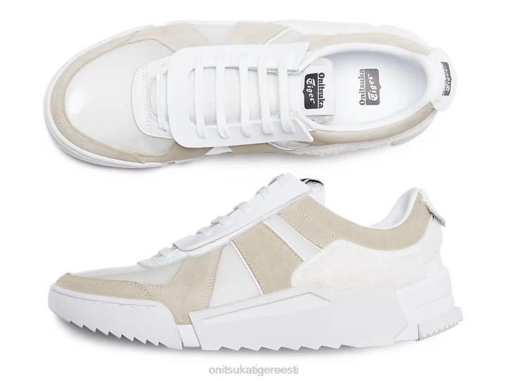 unisex valge Onitsuka Tiger d-trainer slip-on kingad 4FRB204