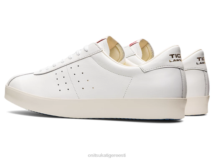 unisex valge Onitsuka Tiger muruplats nm kingad 4FRB302
