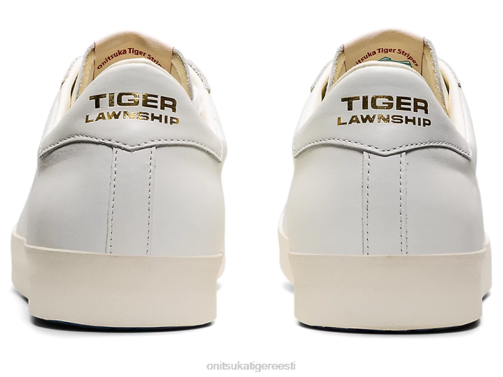 unisex valge Onitsuka Tiger muruplats nm kingad 4FRB302