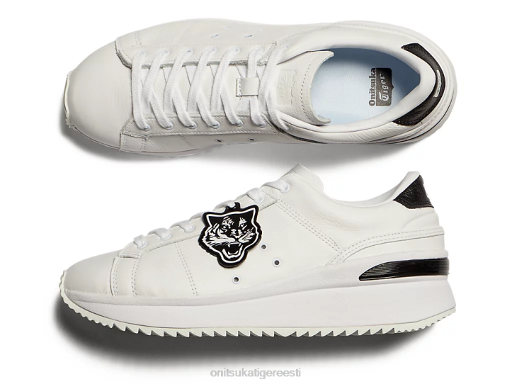 unisex valge Onitsuka Tiger muruplats pf kingad 4FRB59