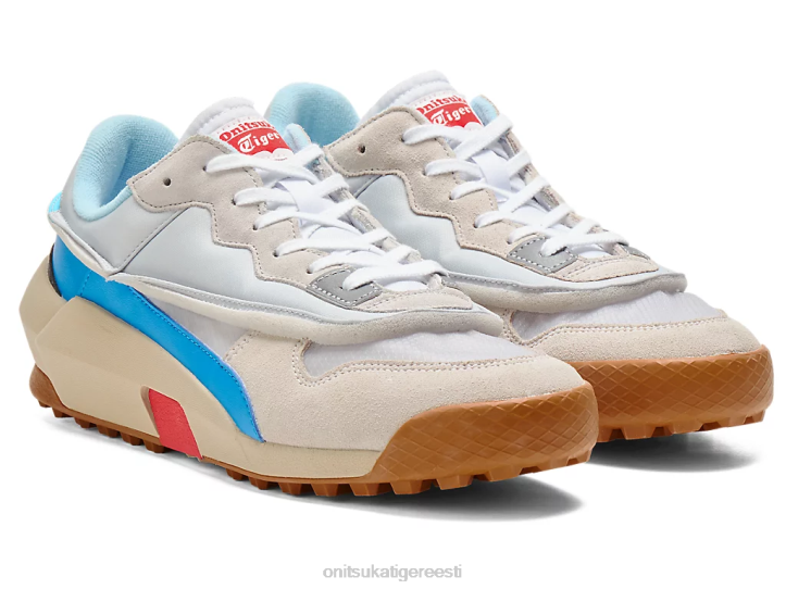 unisex valge Onitsuka Tiger segada jooksja kingad 4FRB190