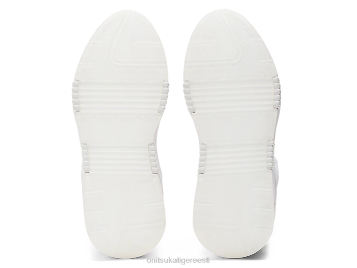 unisex valge Onitsuka Tiger suure logoga treener punnis kingad 4FRB200