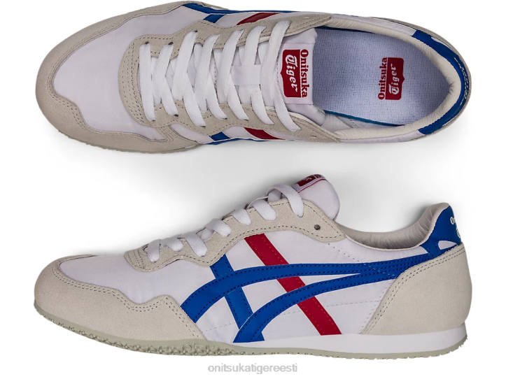 unisex valge/direktori sinine Onitsuka Tiger serrano kingad 4FRB322