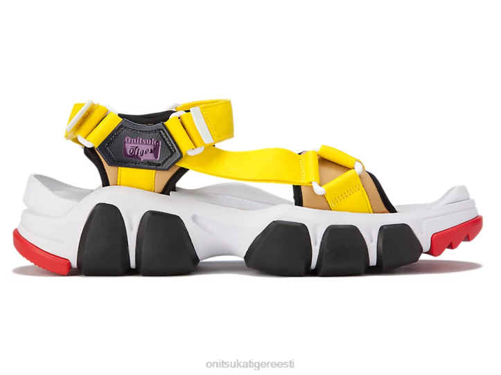 unisex valge/erkkollane Onitsuka Tiger hambarihm kingad 4FRB232