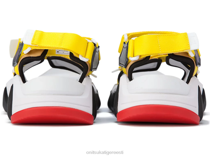 unisex valge/erkkollane Onitsuka Tiger hambarihm kingad 4FRB232