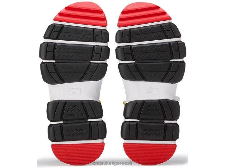 unisex valge/erkkollane Onitsuka Tiger hambarihm kingad 4FRB232