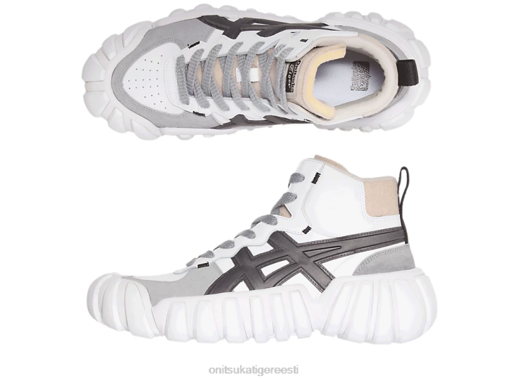 unisex valge/grafiithall Onitsuka Tiger dentigre ll kingad 4FRB317