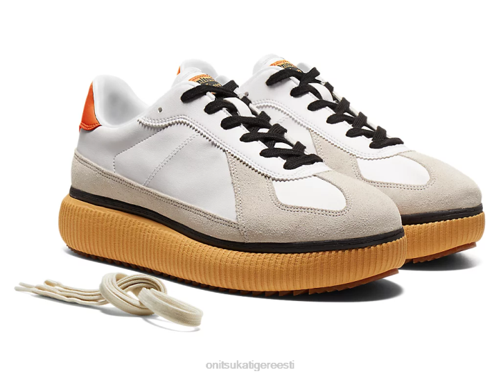unisex valge/habanero Onitsuka Tiger õrnus kingad 4FRB537