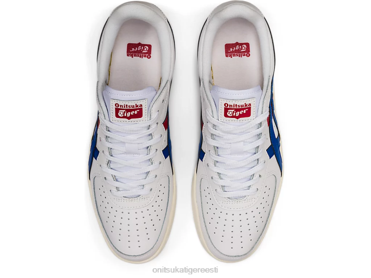 unisex valge / keiserlik Onitsuka Tiger gsm kingad 4FRB338