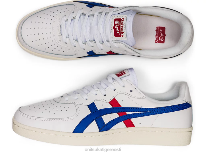 unisex valge / keiserlik Onitsuka Tiger gsm kingad 4FRB338