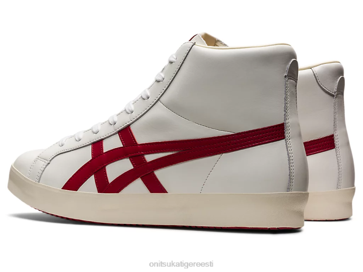 unisex valge/klassikaline punane Onitsuka Tiger fabre tere nm kingad 4FRB138