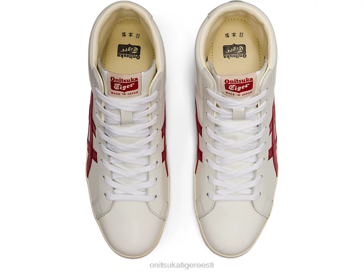 unisex valge/klassikaline punane Onitsuka Tiger fabre tere nm kingad 4FRB138