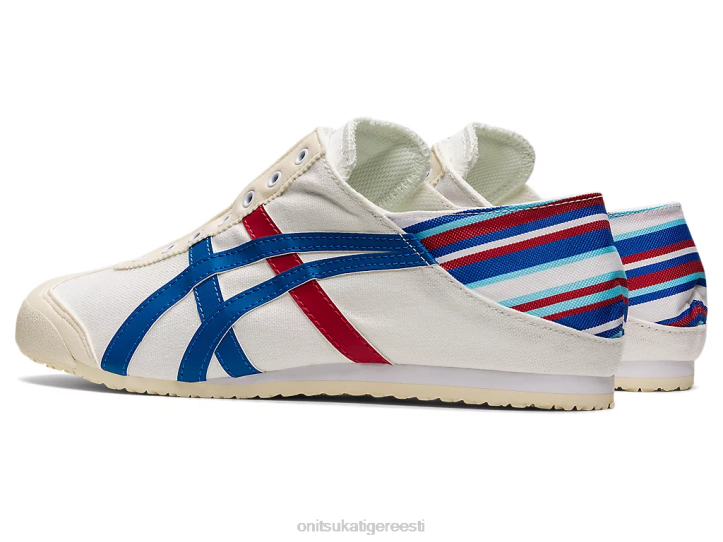 unisex valge/klassikaline sinine Onitsuka Tiger Mehhiko 66. pidu kingad 4FRB341