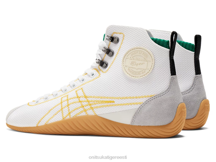 unisex valge/kollane Onitsuka Tiger küünis mt kingad 4FRB39