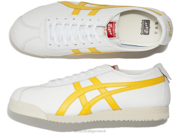 unisex valge/kollane Onitsuka Tiger limber up nm kingad 4FRB255