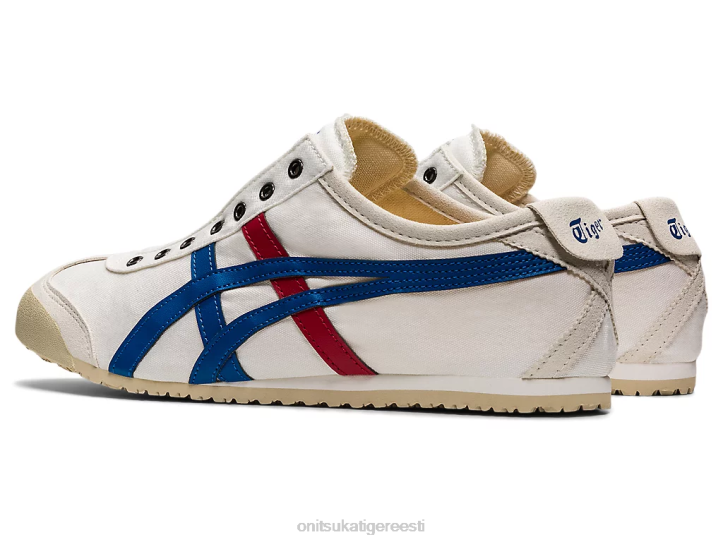 unisex valge/kolmevärviline Onitsuka Tiger mehhiko 66 slip-on kingad 4FRB63