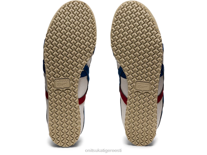 unisex valge/kolmevärviline Onitsuka Tiger mehhiko 66 slip-on kingad 4FRB63
