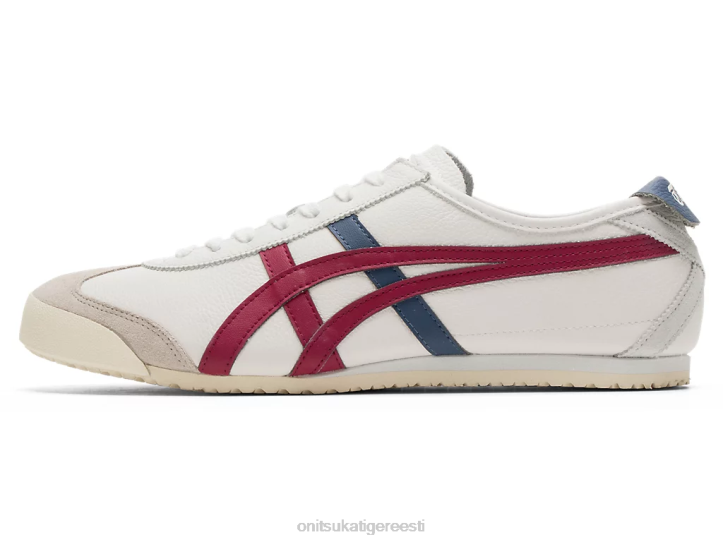unisex valge/kuivatatud mari Onitsuka Tiger Mehhiko 66 kingad 4FRB131