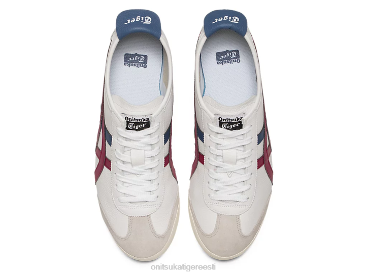 unisex valge/kuivatatud mari Onitsuka Tiger Mehhiko 66 kingad 4FRB131