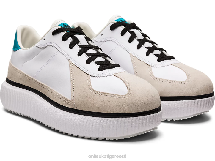 unisex valge/laguun Onitsuka Tiger õrnus kingad 4FRB337