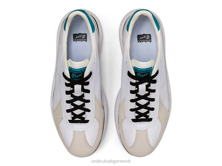 unisex valge/laguun Onitsuka Tiger õrnus kingad 4FRB337