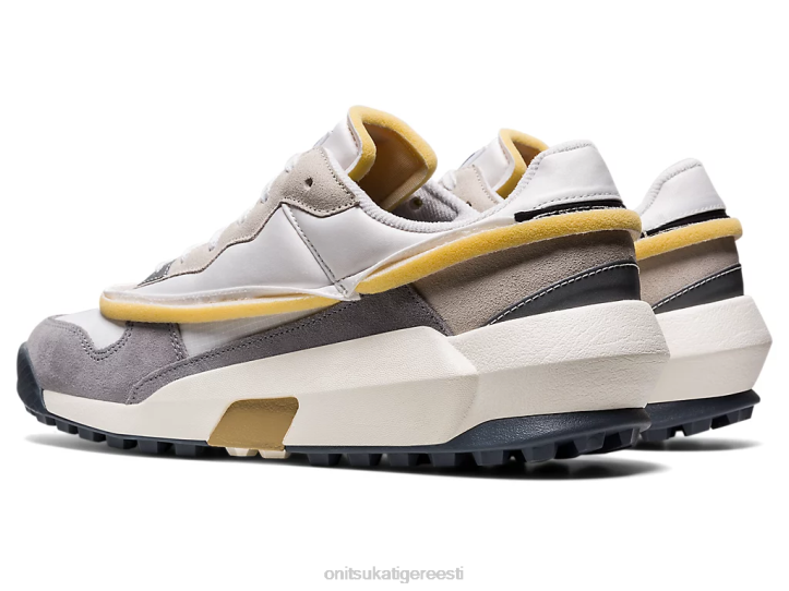 unisex valge/lehtkivi Onitsuka Tiger segada jooksja kingad 4FRB330