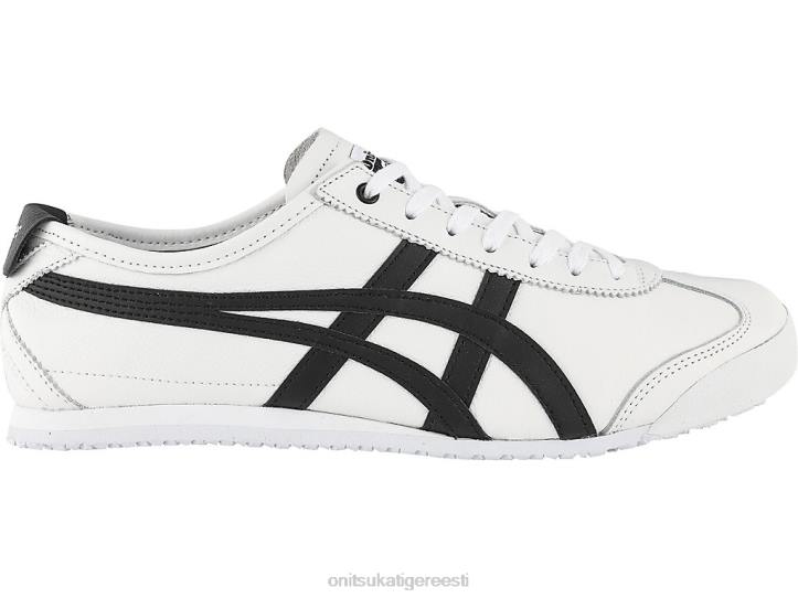 unisex valge must Onitsuka Tiger Mehhiko 66 kingad 4FRB47