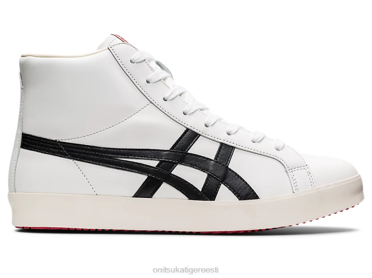 unisex valge must Onitsuka Tiger fabre tere nm kingad 4FRB293