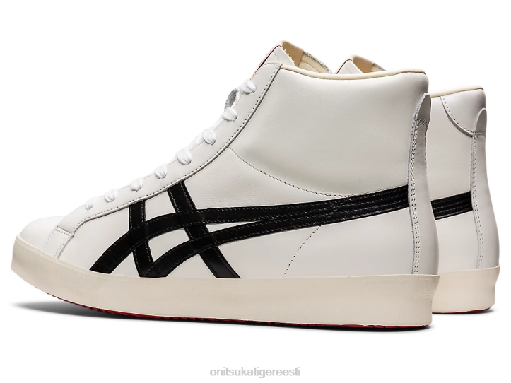 unisex valge must Onitsuka Tiger fabre tere nm kingad 4FRB293