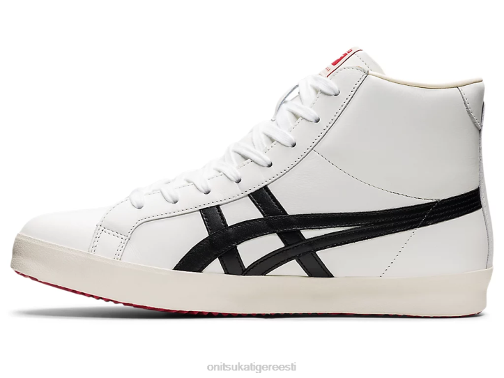 unisex valge must Onitsuka Tiger fabre tere nm kingad 4FRB293