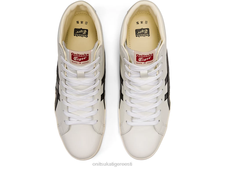 unisex valge must Onitsuka Tiger fabre tere nm kingad 4FRB293