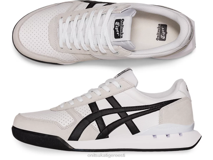 unisex valge must Onitsuka Tiger ultimate 81 ex kingad 4FRB237
