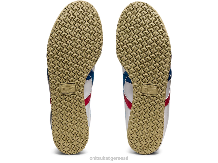unisex valge/sinine Onitsuka Tiger Mehhiko 66 kingad 4FRB365