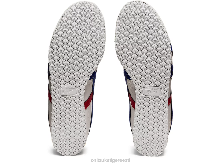 unisex valge/tumesinine Onitsuka Tiger Mehhiko 66 kingad 4FRB363