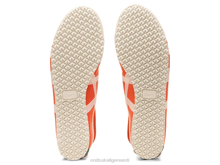 unisex vermiljon tomat/koor Onitsuka Tiger mehhiko 66 slip-on kingad 4FRB119