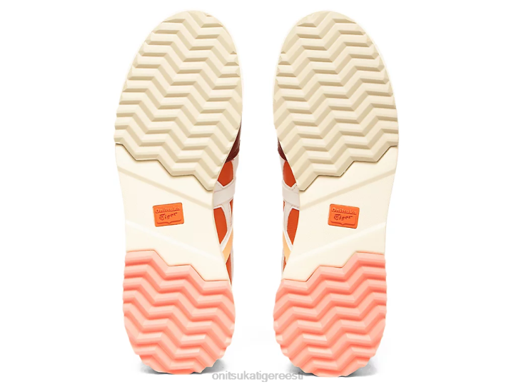 unisex vermiljon tomat/valge Onitsuka Tiger delegatsioon ex kingad 4FRB107