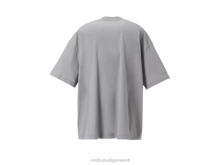 unisex helesinine/hall Onitsuka Tiger ss top Riietus 4FRB411