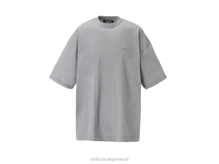 unisex helesinine/hall Onitsuka Tiger ss top Riietus 4FRB411