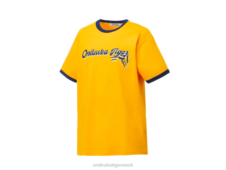 unisex kollane Onitsuka Tiger graafiline tee Riietus 4FRB468