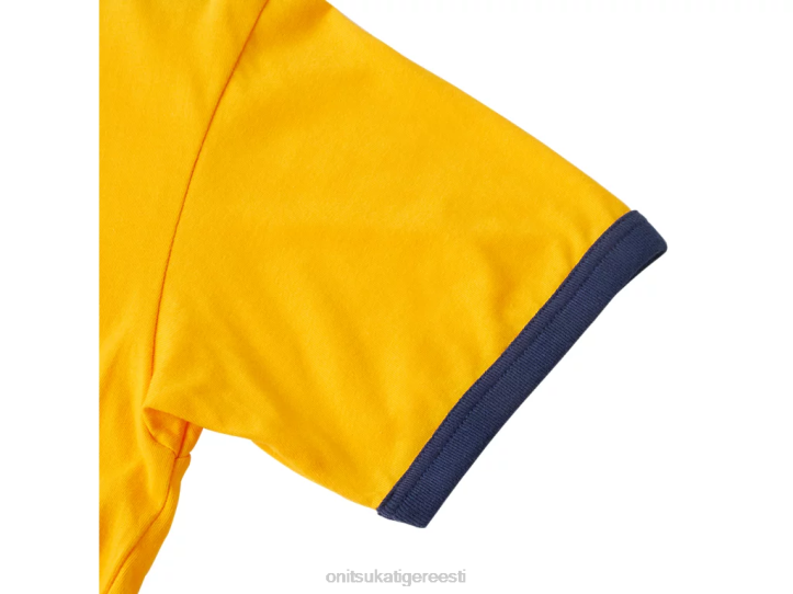 unisex kollane Onitsuka Tiger graafiline tee Riietus 4FRB468