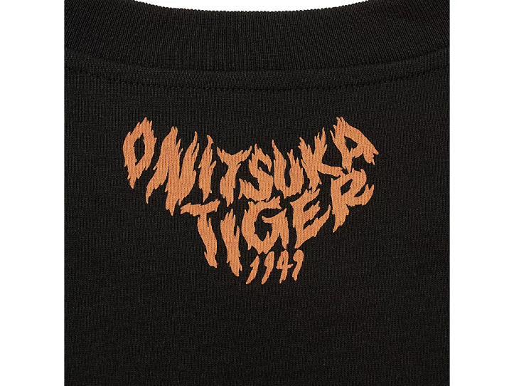 unisex must Onitsuka Tiger graafiline tee Riietus 4FRB395