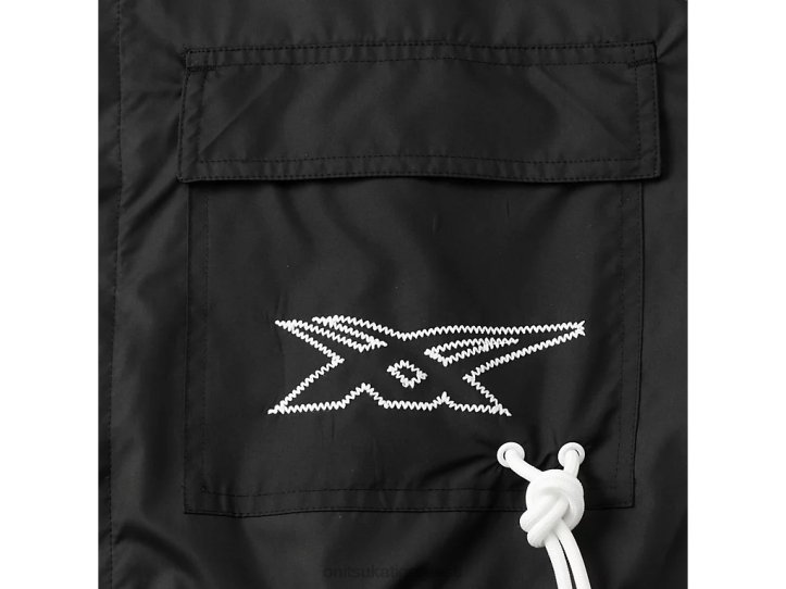 unisex must Onitsuka Tiger hüppeülikond Riietus 4FRB401