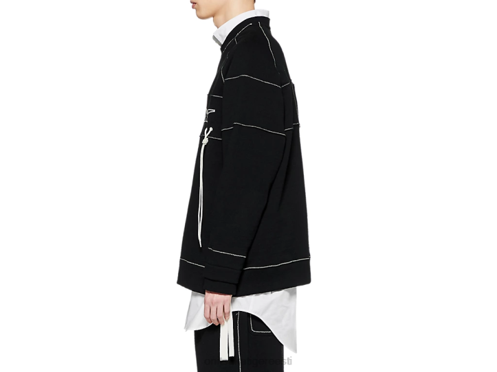 unisex must Onitsuka Tiger on üleval Riietus 4FRB405