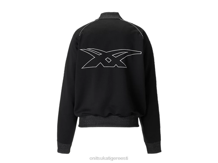 unisex must Onitsuka Tiger raja ülaosa Riietus 4FRB412