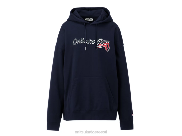 unisex tume merevägi Onitsuka Tiger kapuutsiga top Riietus 4FRB479