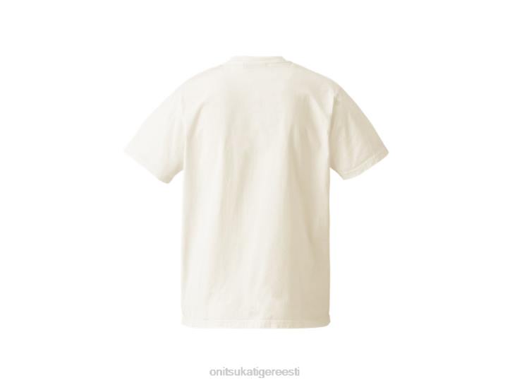 unisex valge Onitsuka Tiger graafiline tee Riietus 4FRB402