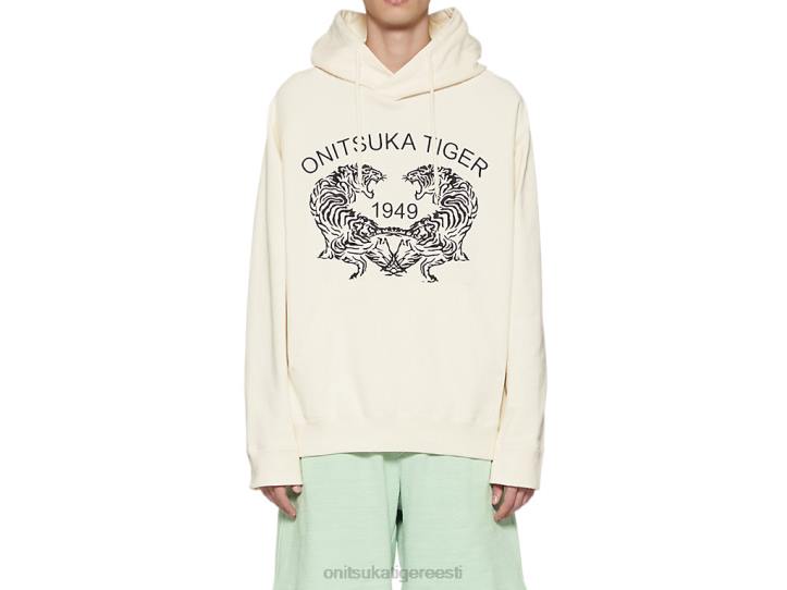 unisex valge Onitsuka Tiger higiga kapuuts Riietus 4FRB398