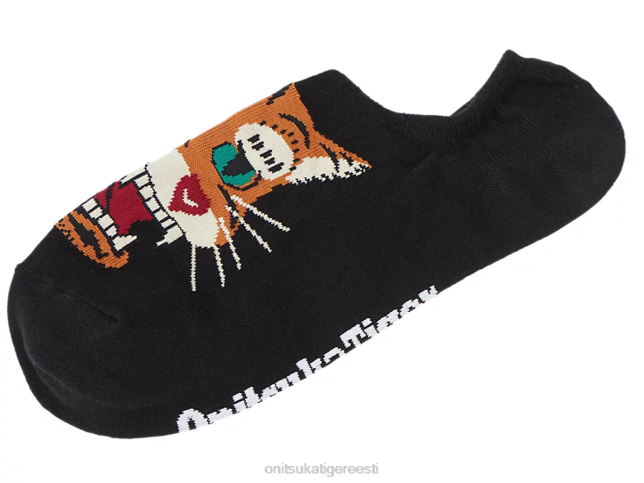 unisex must Onitsuka Tiger nähtamatud sokid tarvikud 4FRB488