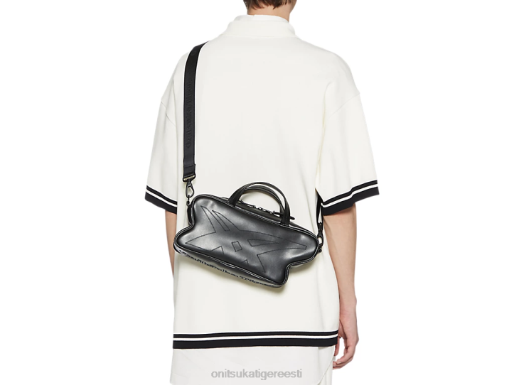 unisex must Onitsuka Tiger väike õlakott tarvikud 4FRB509